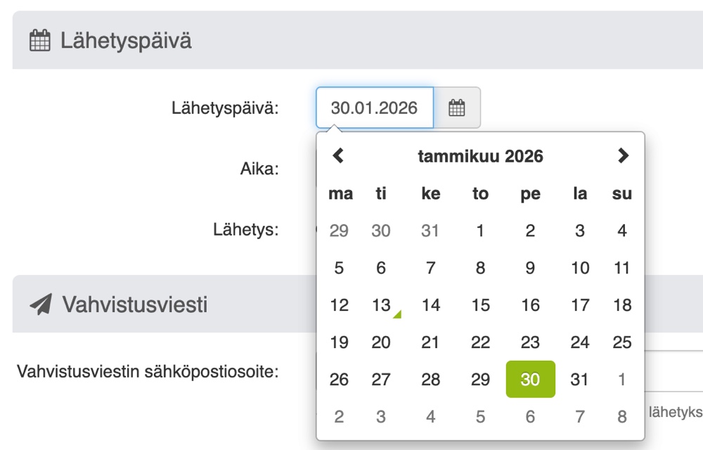 Ajastus ja automaatio