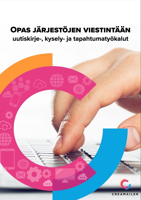 Creamailerin opas järjestöille -kansikuva