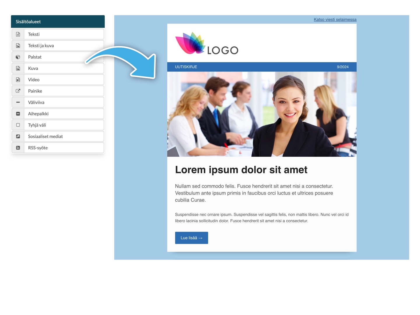 Tuotenosto - Uutiskirje