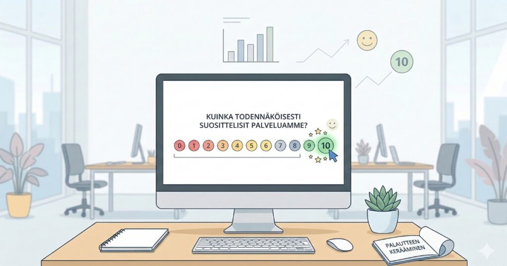 Creamailerin NPS-tulos kertoo asiakastyytyväisyydestä