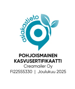 Pohjoismainen kasvusertifikaatti - Asiakastieto