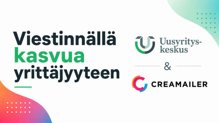 Yhteistyö Suomen Uusyrityskeskukset ry:n kanssa – viestinnällä kasvua yrittäjyyteen
