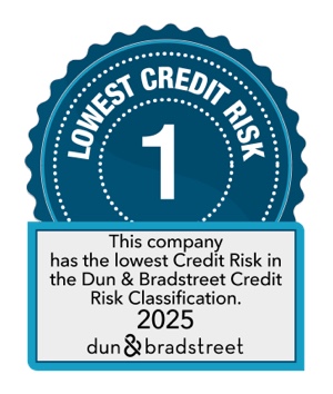 Bisnode Lowest Credit Risk 2025 - Creamailer Oy alin luottoriski