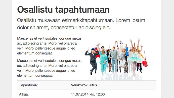 Lomakkeiden tekstien muokkaaminen