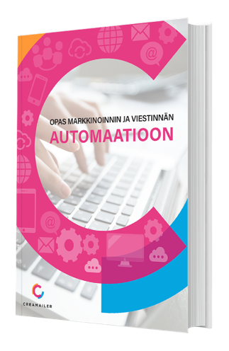 Opas markkinoinnin ja viestinnän automaatioon - Kansi