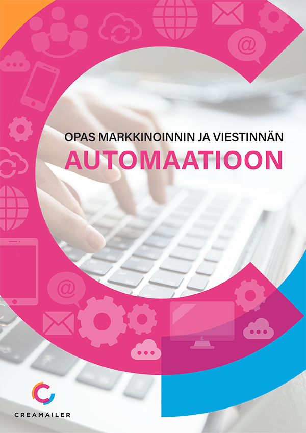 Opas viestinnän ja markkinoinnin automaatioon - Kansikuva