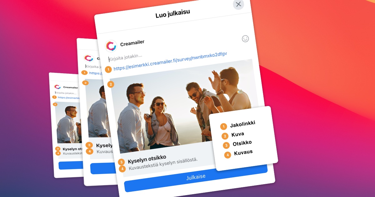 Someviestintään nostetta Creamailerin uudella jakotoiminnolla