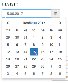 Päiväys