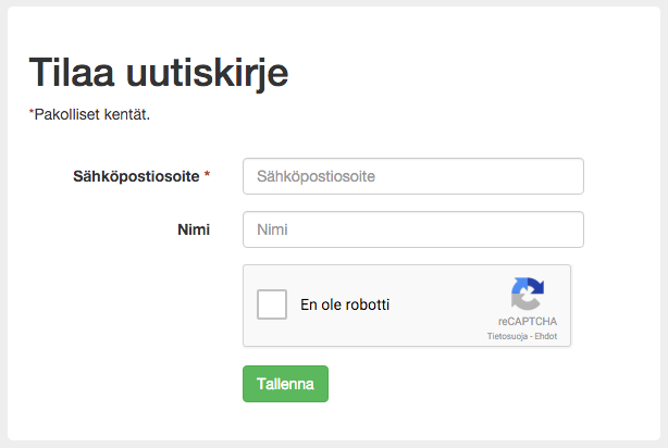 reCAPTCHA