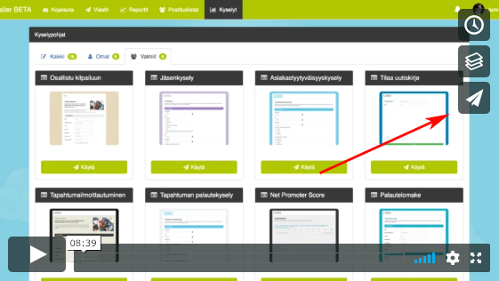 Vimeo - Share-painike