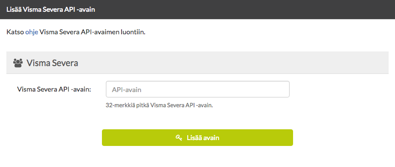 Käyttöönotto